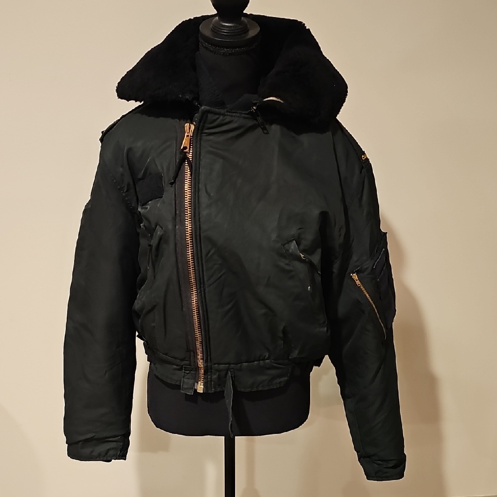 Men's Black Bomber Jacket